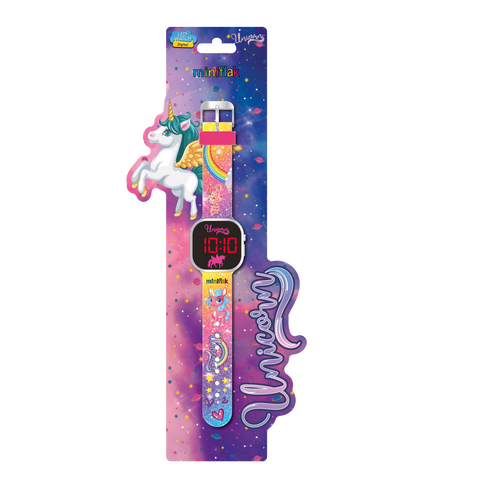 Miniflak Unicorn MFU8001 Square Led Çocuk Saati