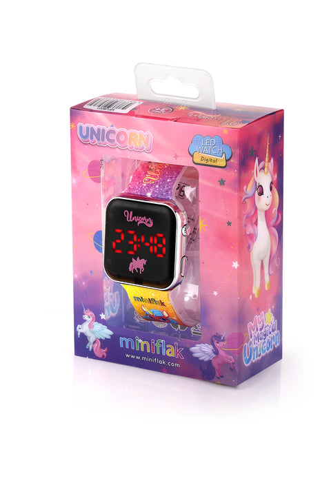 Miniflak Unicorn MFU8001 Square Led Çocuk Saati