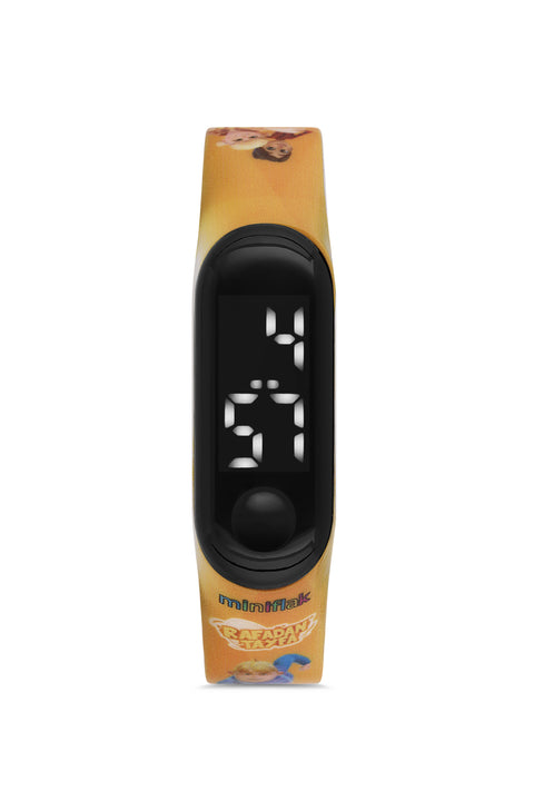 Rafadan Tayfa Lisanslı RF6001 Sarı Bileklik Led Çocuk Saati