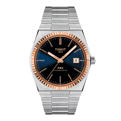 Tissot PRX Powermatic 80 18K Altýn Bezel Erkek Kol Saati T931.407.41.041.00