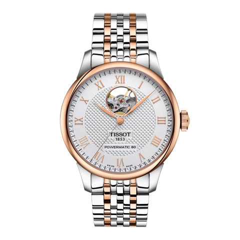 Tissot Le Locle Powermatic 80 Open Heart T0064072203302 Erkek Kol Saati T006.407.22.033.02