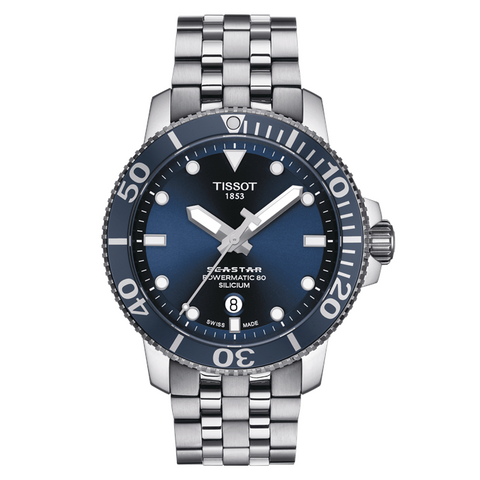 Tissot Seastar 1000 Powermatic 80 T1204071104101 Erkek Kol Saati T120.407.11.041.01